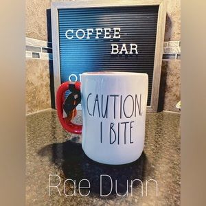 NWT double sided Peanuts x Rae Dunn mug